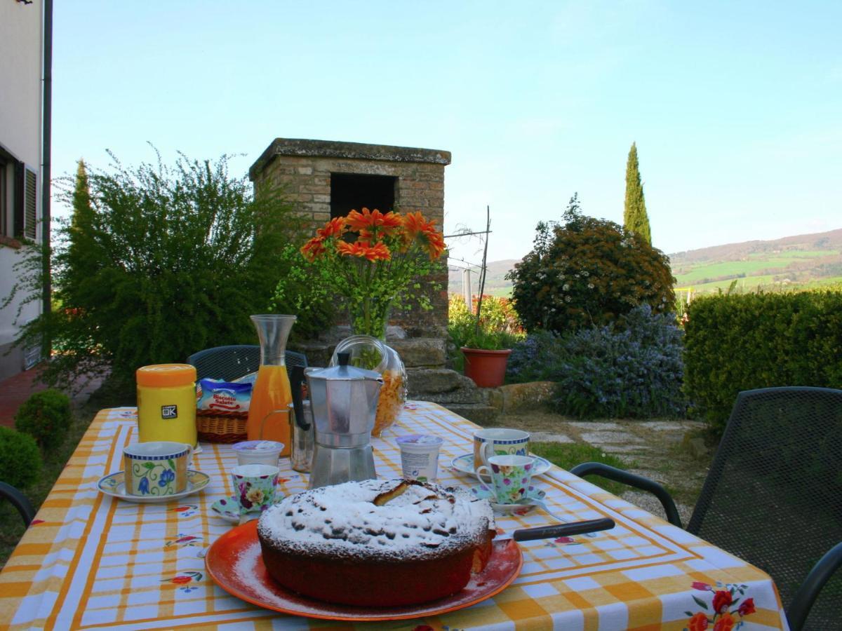 Апартаменты Spacious Farmhouse In Pienza With Swimming Pool Contignano Экстерьер фото