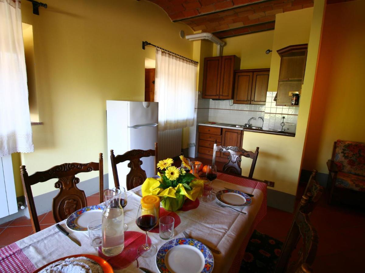 Апартаменты Spacious Farmhouse In Pienza With Swimming Pool Contignano Экстерьер фото