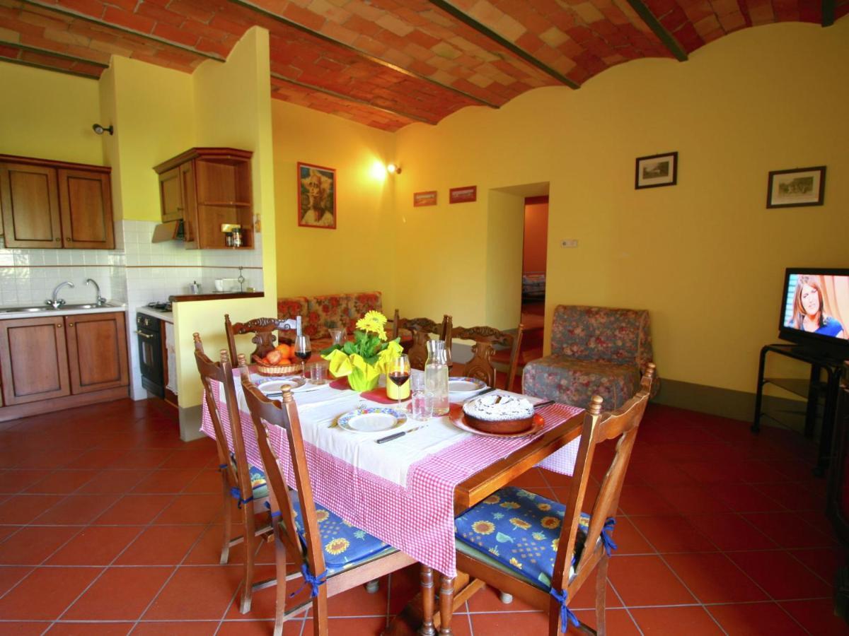 Апартаменты Spacious Farmhouse In Pienza With Swimming Pool Contignano Экстерьер фото
