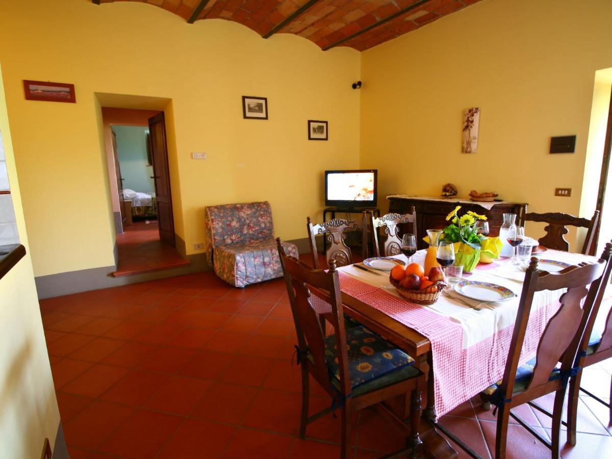 Апартаменты Spacious Farmhouse In Pienza With Swimming Pool Contignano Экстерьер фото
