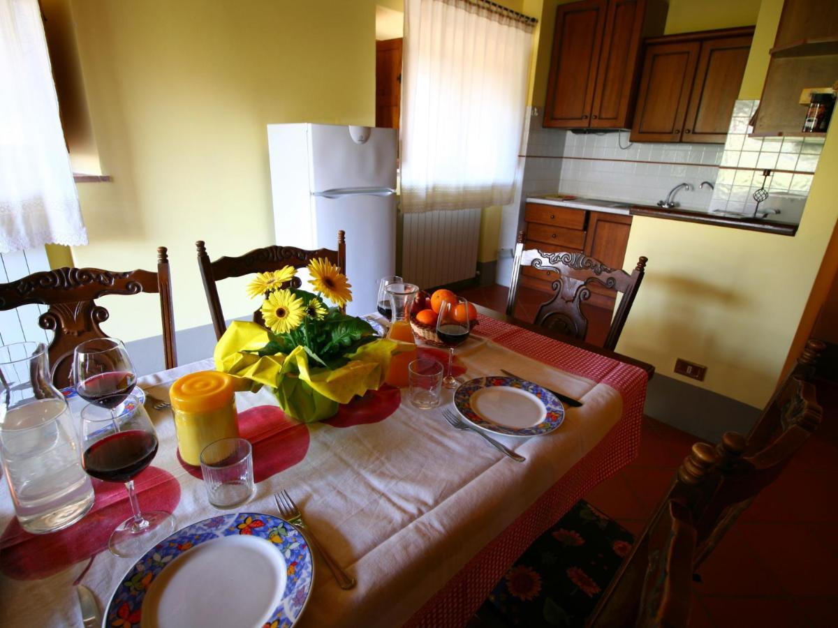 Апартаменты Spacious Farmhouse In Pienza With Swimming Pool Contignano Экстерьер фото
